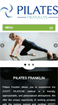Mobile Screenshot of pilatesfranklin.com